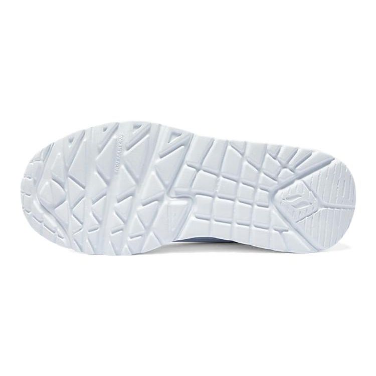 Skechers Uno Scarpe Casual Basse Comode Resistenti Scarpe da Ginnastica per Bambini Bianco Viola 314064L-WLPR