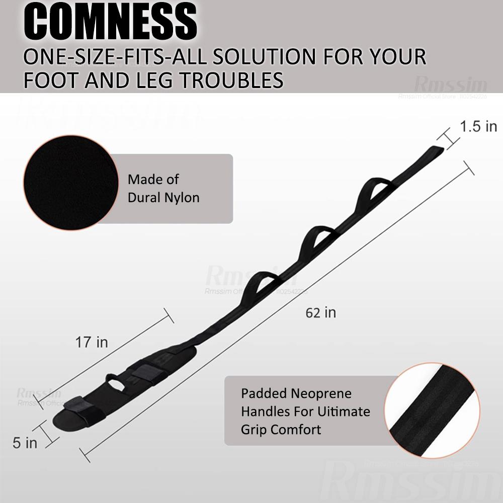 Yoga Ligament Stretching Belt Foot Rehabilitation Strap Plantar Fasciitis Leg Training Foot Ankle Joint Correction Sports Rop