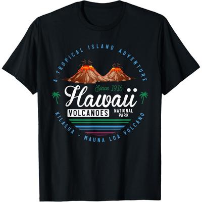 Park Narodowy Wulkany Hawajskie - Kilauea Mauna T-shirt(2)