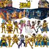 Saint Seiya Pegasus Aiolos Sagittario Leone Scorpione Milo Santo d'Oro Action Figure Giocattoli Assemblati Regali di Compleanno