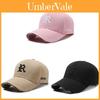 Spring Embroidered R Letter Baseball Cap With Adjustable Fit For Casual Men Women