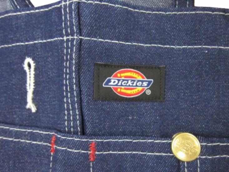 Dickies Overalls 83294 Indigo Blue DENIM Workwear Waist Length 83-294 (Size 36, 32, 36)