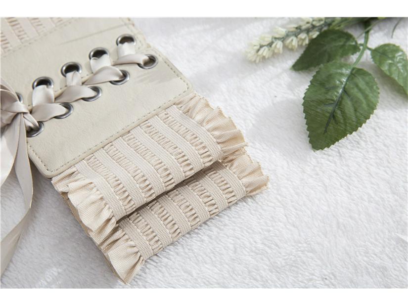 Women's Tassel Tie Slimming Lace Waist Belt