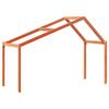 Kids  Bed Canopy Wax Brown 203 X 80.5 X 142 Cm Solid Pine Wood