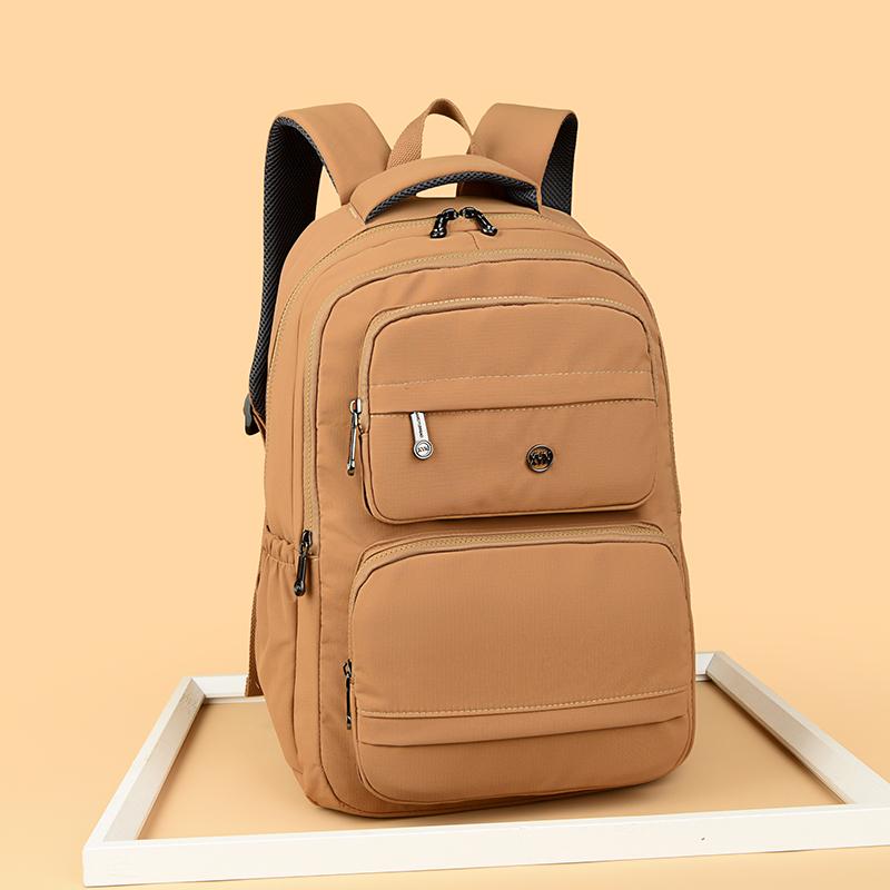 Women's Backpack Student Schoolbag Nylon Computer Bag Large Capacity Backpack