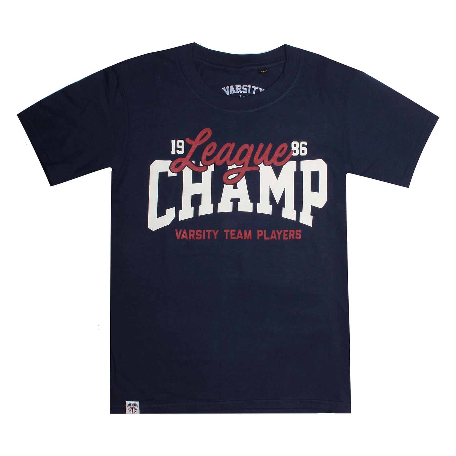 Varsity State Champ Boys Navy T-shirt S