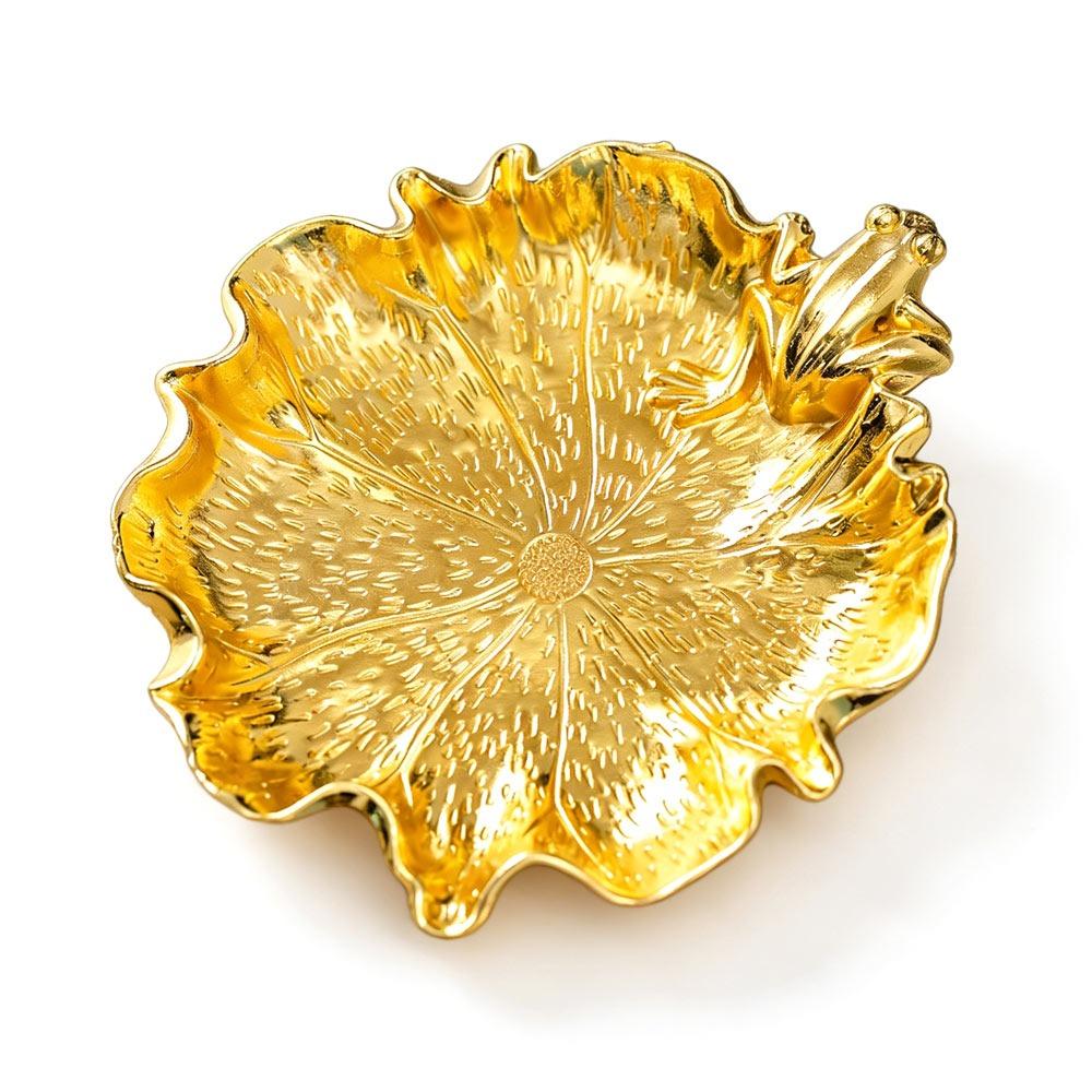 Exquisite Metal Coaster Elegant Tea Ceremony Decoration Insulation Pad  Home Decoration