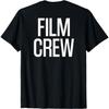 Estampado de Texto Audaz _ Equipo de Filmación Camiseta TiuH1 Hombres Mujeres Camiseta sin Mangas Sudadera con Capucha Manga Larga 899 Negro