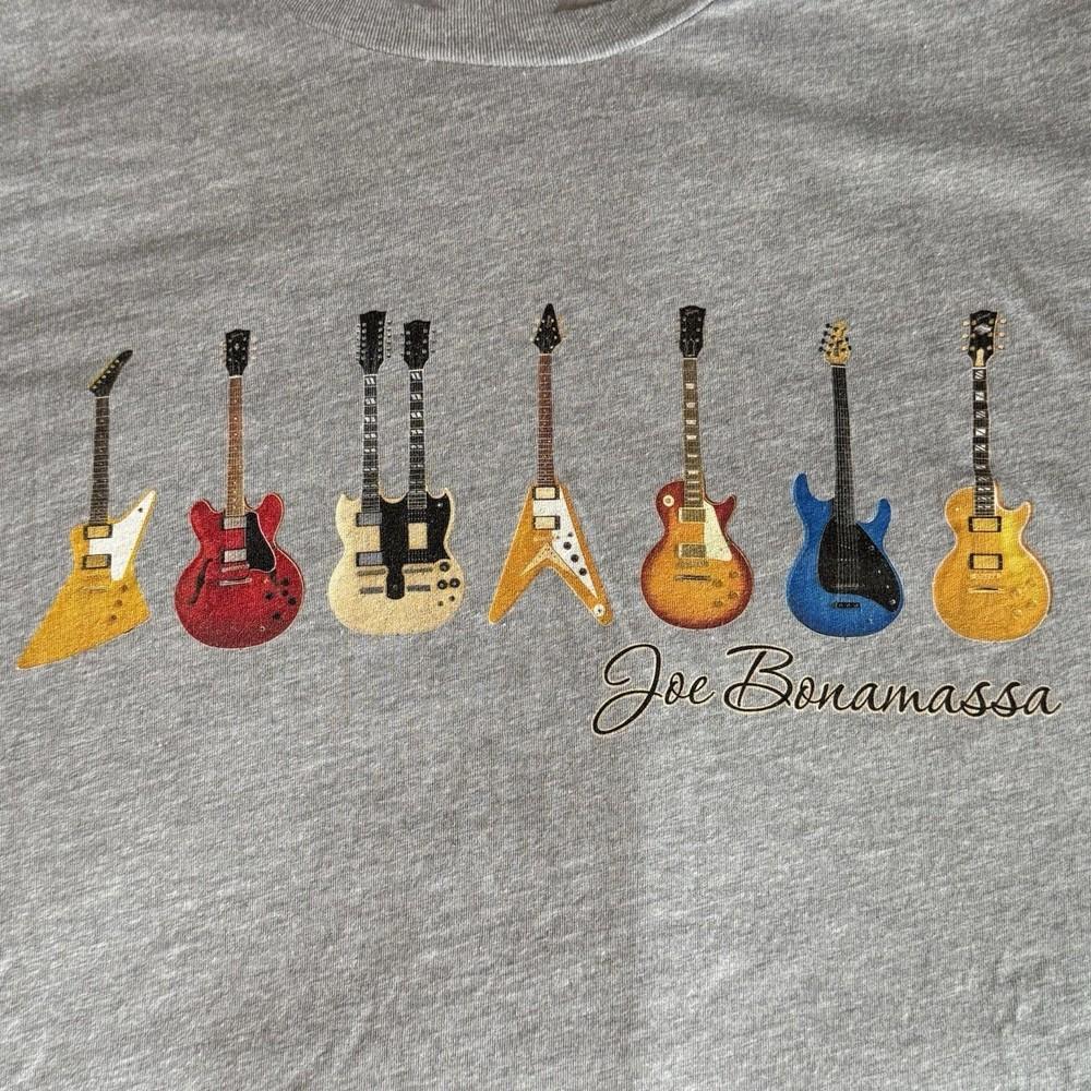 Новая рубашка JOE BONAMASSA JB Guitars Подарок для фанатов Унисекс S-5XL Рубашка CA247 Унисекс Футболка XXXL