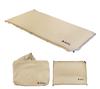 Extra Thick Inflatable Mat S with Cover and Pillow M.O.L (Sand) MOL-G210