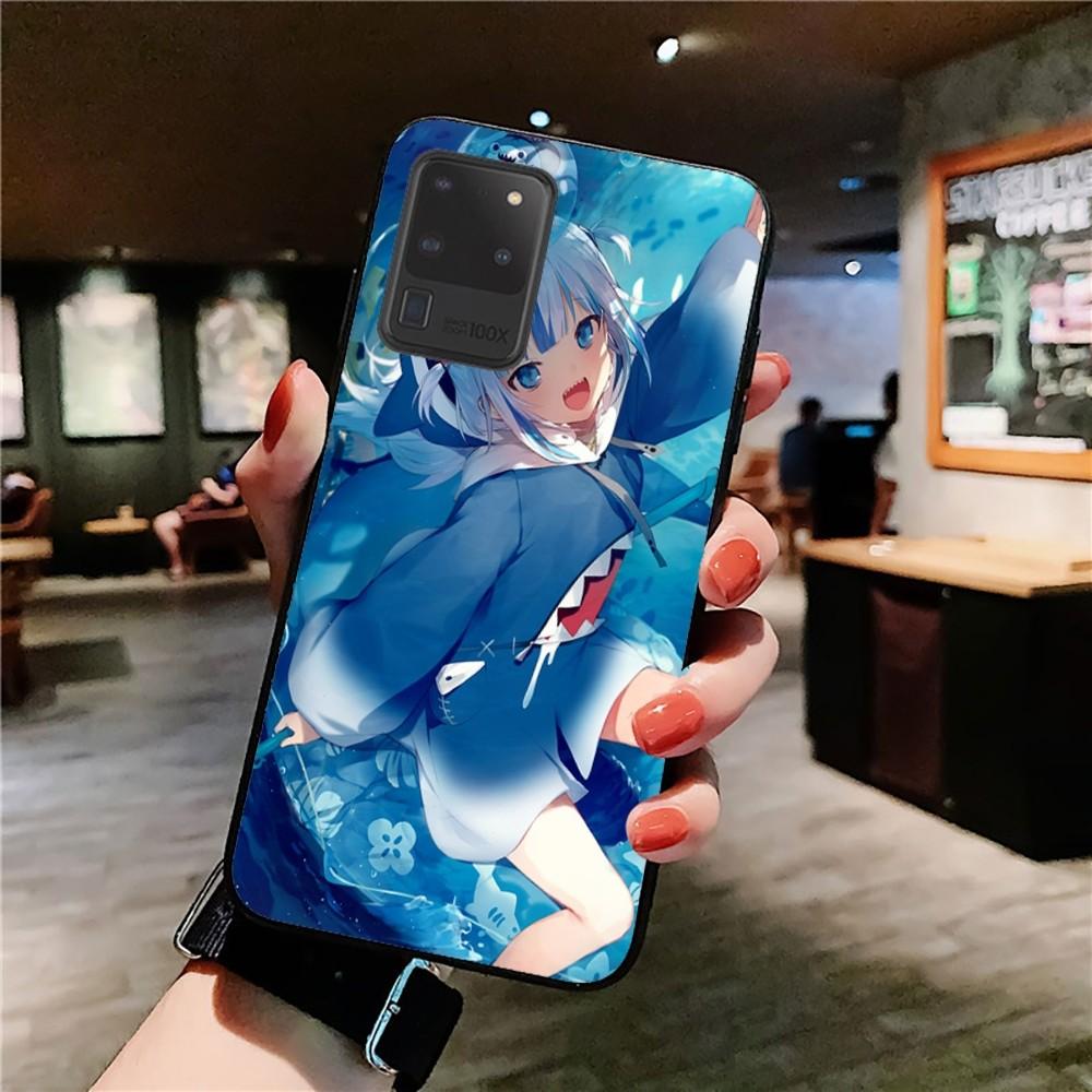 Gawr Gura Phone Case For Samsung S 9 10 20 21 22 23 30 23 24 Plus Lite Ultra FE S10lite Fundas