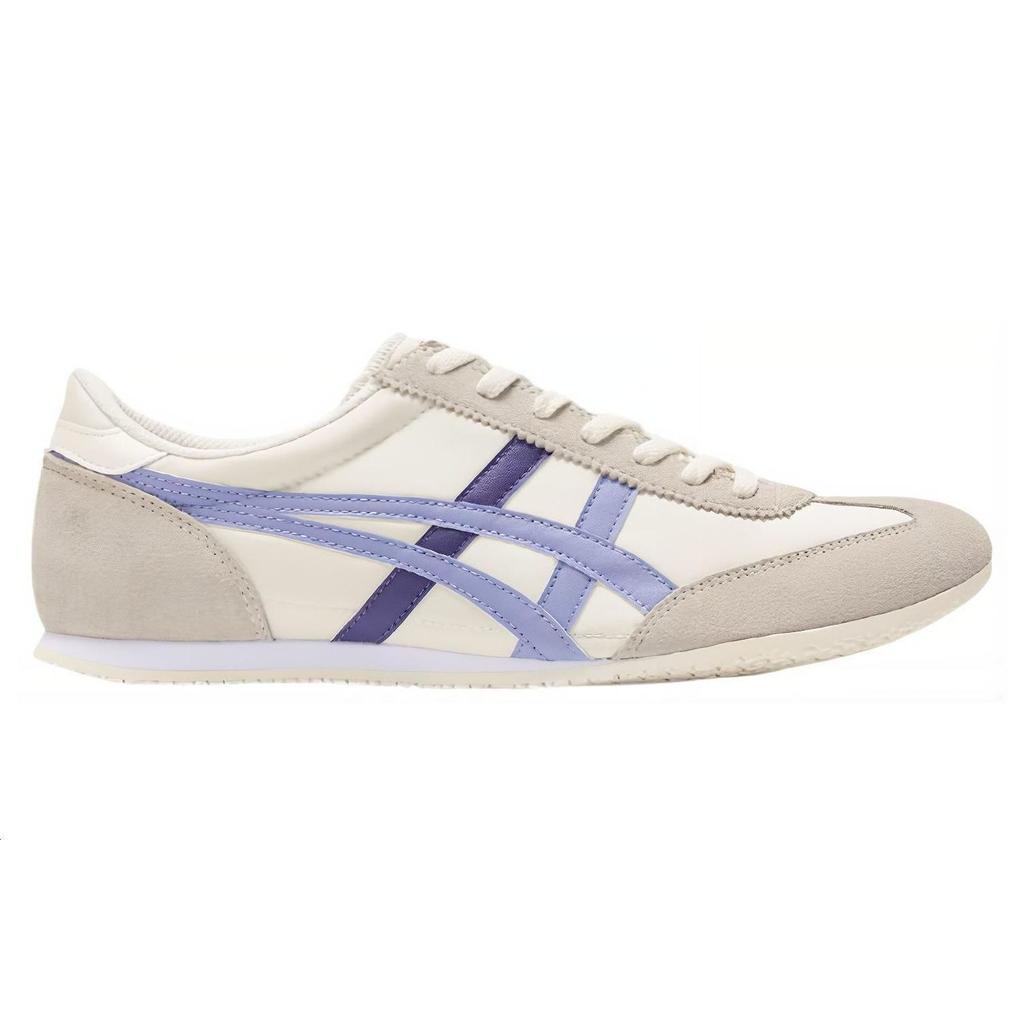 ONITSUKA TIGER Machu Racer Fabric Leather Sports Comfortable Slip Resistant Durable Low Top Lifestyle Casual Shoes Unisex Casual Shoes 1183B877-100