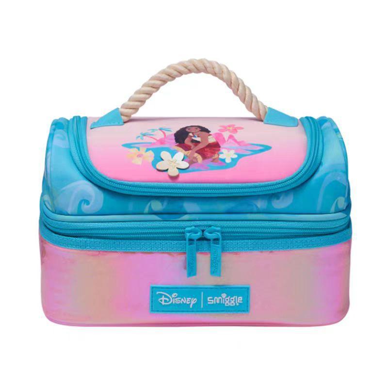 Kids Insulated Lunch Bag School - Double Layer Waterproof Canvas Tote With Handle Large Capacity Leakproof Student Lunchbox