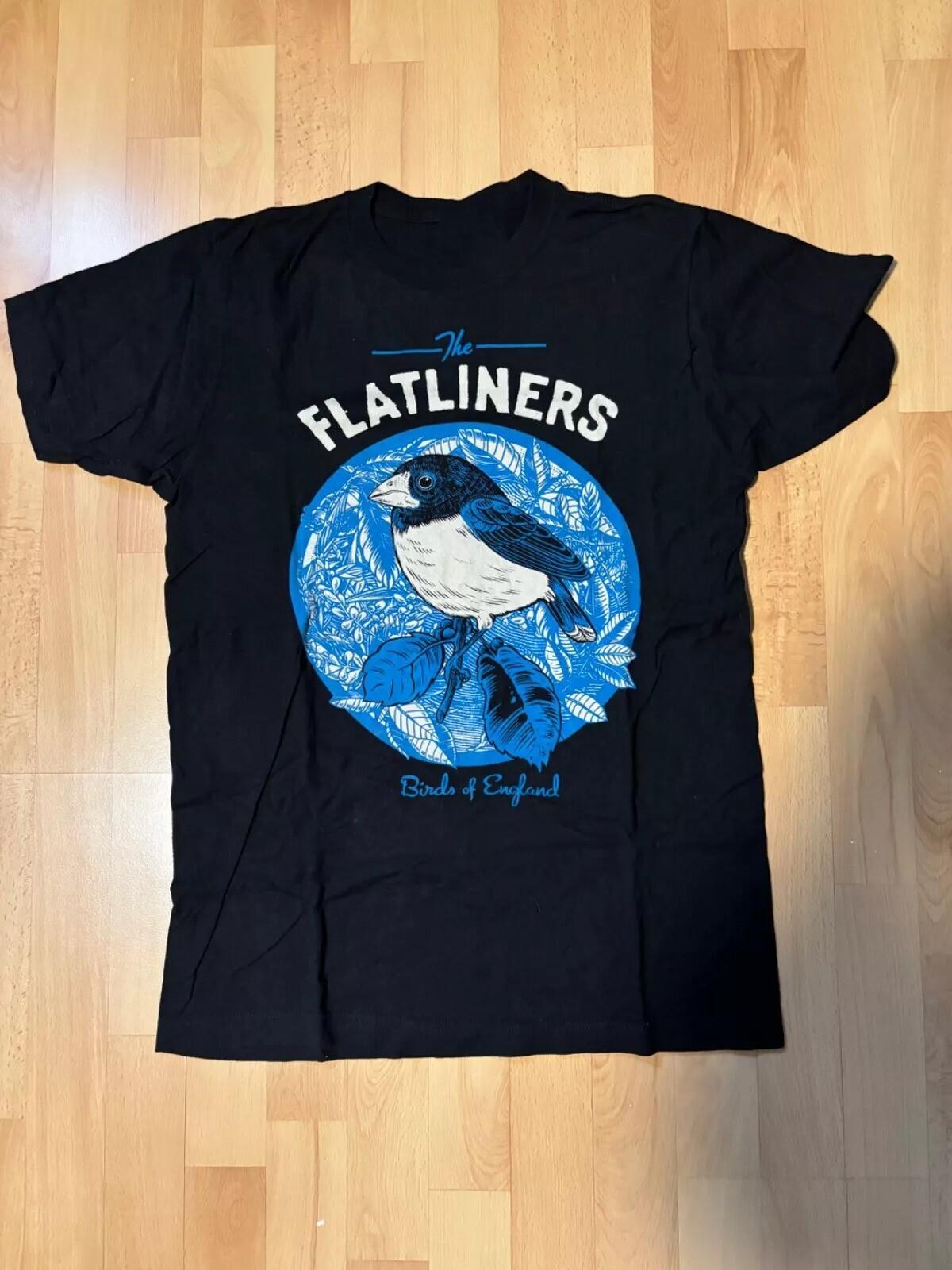 

НОВИНКА Черная футболка группы The Flatliners Полный размерный ряд Унисекс BL1247 4XL