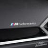 Metal Car Decor Stickers For BMW M Performance 1 3 5 7 Series X1 X2 X3 X4 X5 X6 X7 Auto Interior Center Console Creative Decals yshk28