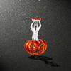 Ghost Pumpkin Lantern Brooch Zinc Zinc Alloy Halloween Brooch Cool   Girls