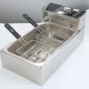 Desktop Stainless Steel Electric Deep Fryer Large Capacity French Fry Machine Multi Functional Kitchen Heating Cooker