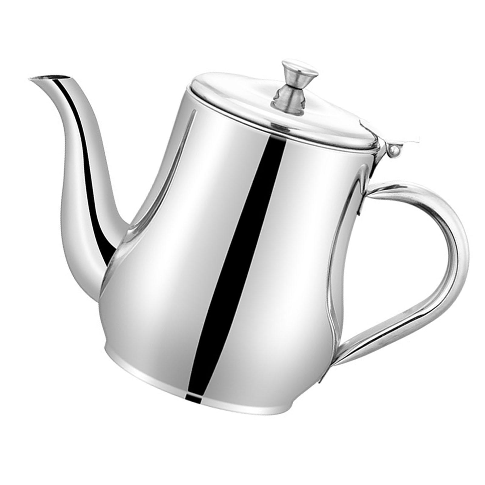 

Stainless Steel Oil Can Leakproof Easy Pouring Simple Cleanup Oil Dispenser Pot for Vinegar Sauce Seasoning Oil 18oz