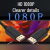1.8m DP to DP 4K Conversion Cable for TV/Monitor