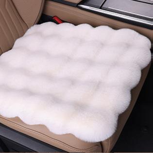 Plush Car Seat Cushion Universal Winter Warm Vehicle Seat Cover Ultra-Soft Auto Chair Protector Pad for Car Interior Accessories