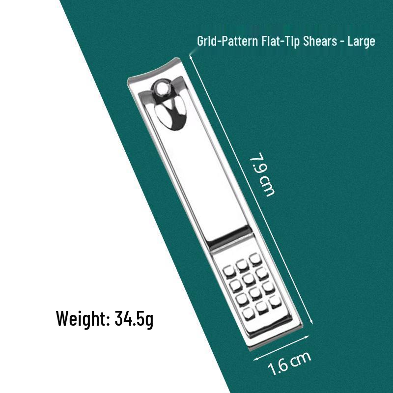 Nail Clippers Set: Small & Large with File - Manicure Tools