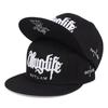 Cross Border Color Blocked Letter Embroidered Baseball Cap, European And American Casual Duckbill Cap,  Flat And Tre