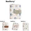 Cute Bear Wallet Pu Leather Small Coin Purse With Cartoon Bear Print And Two Fold Design
