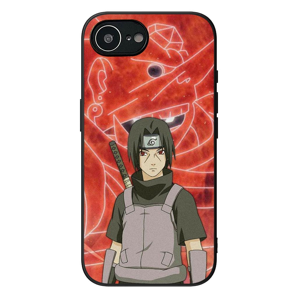 Itachi Uchiha Sasuke Narutos Akatsuki Cover for Apple iPhone 17 16 Plus 13 12 Pro Max Mini X XR ProMax 16E 15+ 16Plus Air Case