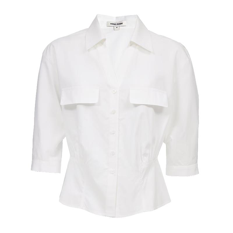 VEROMODA Women s Lyocell Blend 3/4 Sleeve Shirt M