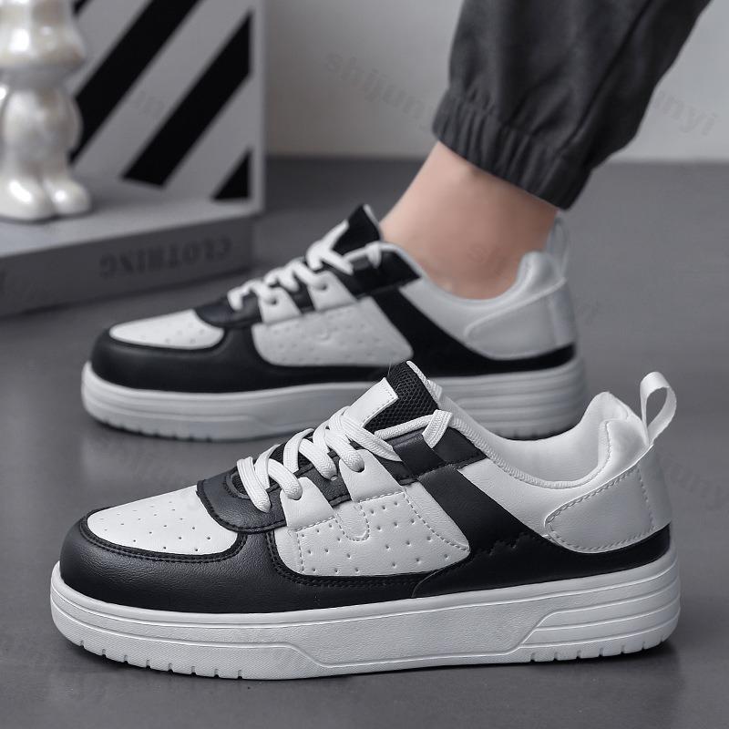 Autumn Men Casual Sports Shoes 2025 Comfortable Anti Slip Vulcanized Shoes Thick Soles Platform Outdoor Running Shoes Zapatillas