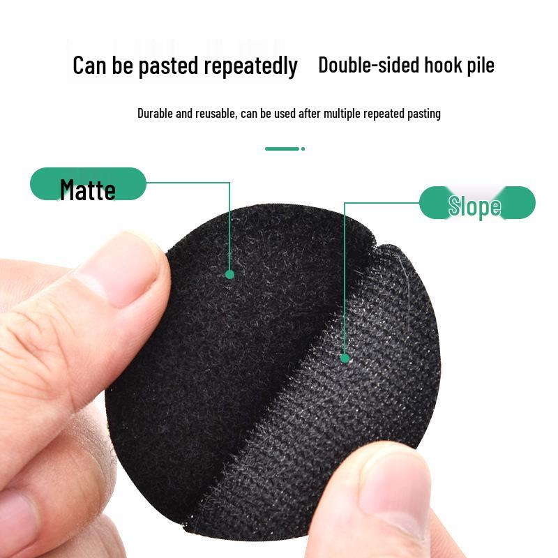 Needle-Free Sofa Cushion Fasteners: Non-Slip Hook & Loop Stickers with Self-Adhesive Backing