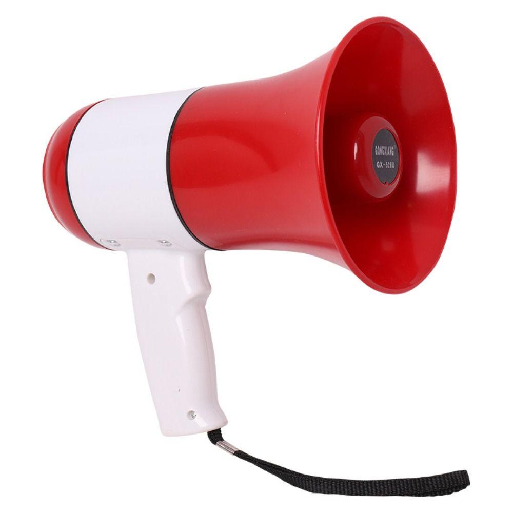 with Voice Recorder Megaphone Speaker Portable Loudhailer Microphone New Handheld Bullhorn