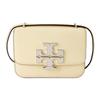 Eleanor Solid Double T Logo Flap Leather Crossbody Shoulder Bag Small Women Bags Yellow 155671-700