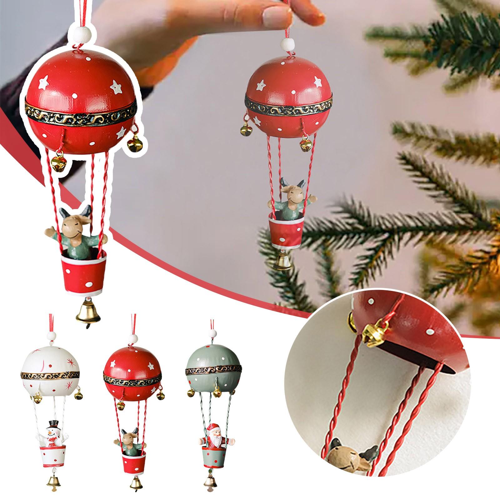 

Рождественское железное роспись висит на дереве Лось Снеговик Украшение