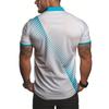 Men's short-sleeved POLO shirt in casual style knitted fabric suitable for going out or everyday wear