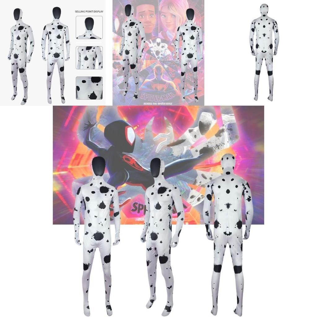 Marvel Spider-man Villain Spotted Bodysuit Cosplay Costume Funny Streetwear Style