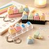 Mechanische Tastenkappe Tastatur Klicker Spielzeug Schlüsselanhänger Fingerdruck Tastenkappe Schlüsselanhänger Partygeschenk
