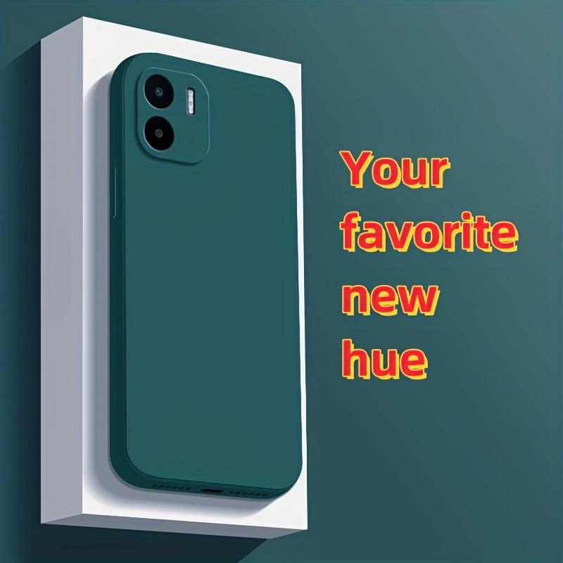 Noble Fashion Solid Colour Shockproof Protective Liquid Silicone Phone Case For Redmi A1 / A2