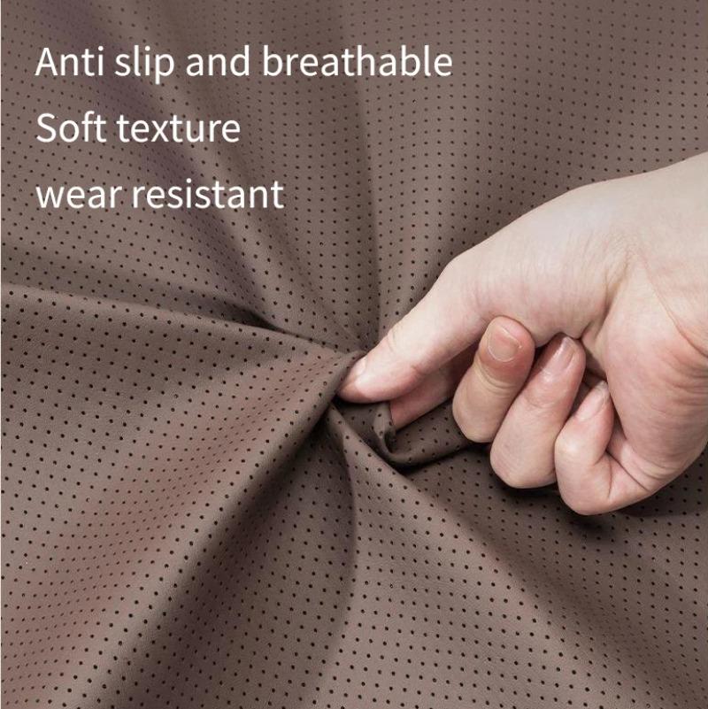 1/2PCS New Car Seats with Nappa Leather Headrests, Breathable Waist Cushions, Neck Pillows, and General Motors Neck Pillows