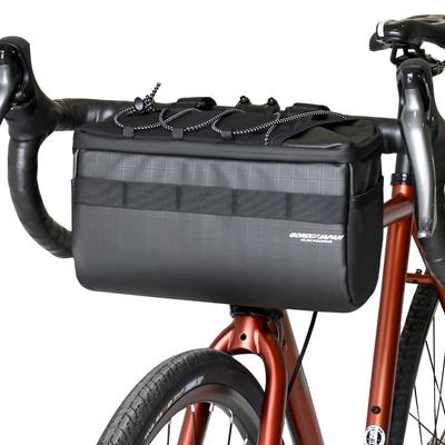 GORIX Front Bag for Bicycles, 4L Large Capacity, with Inner Pouch, Smartphone Storage, Handlebar Bag, Cross Bike, Commuting, Cycling Bag (MT.FRO-3)