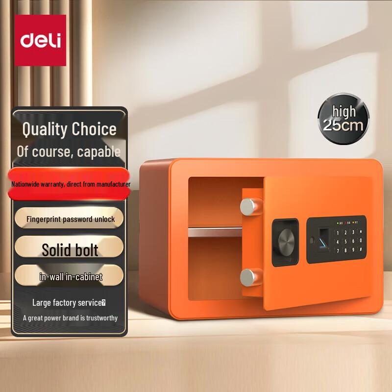 Deli Mini Home Office Embedded Safe
