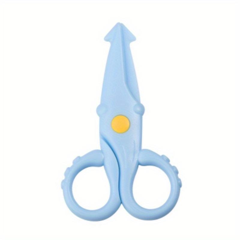

1/2pcs cute squid scissors mini plastic scissors student scissors hand cut paper-cut stationery children scissors