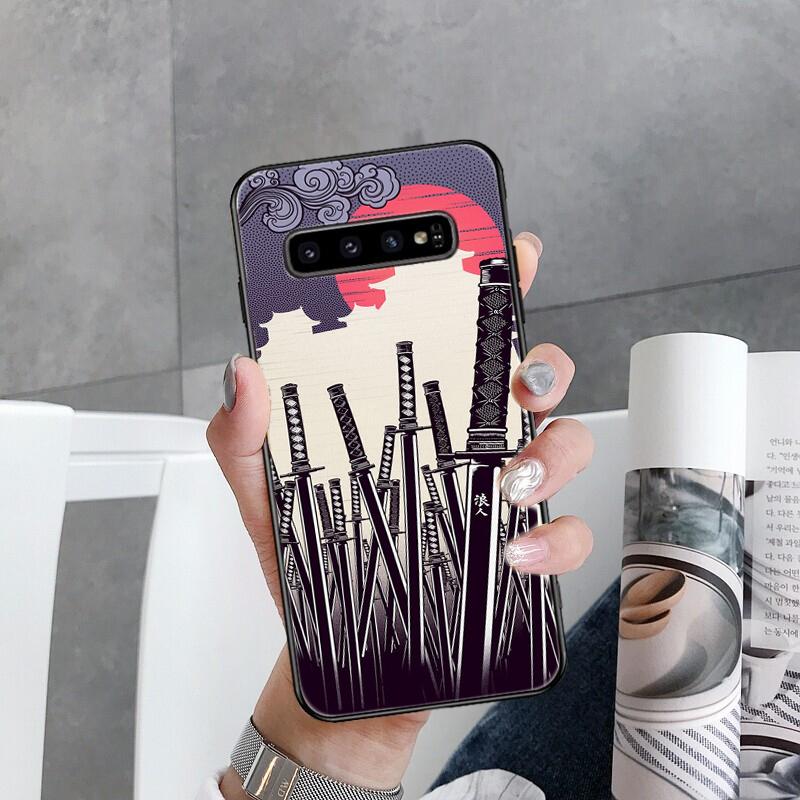 

Чехол для телефона «Самурай-ниндзя» из Японии для Samsung Galaxy A13 A03 A12 A32 A71 A11 A21S A02 A52 A72 A51 A50 A70 A31 M31 M31