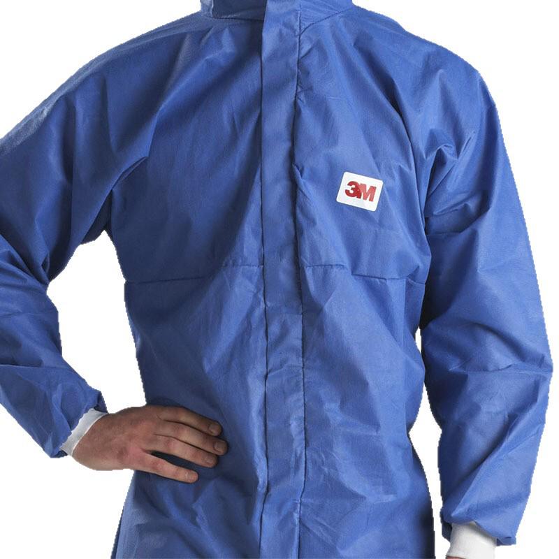 3M4532+ Blue Hooded Anti-Radiation Chemical & Dustproof Protective Coverall