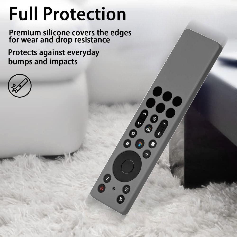 Silicone Protective Case Shockproof Soft Shell Remote Control Sleeve for TCL RC923A/RC813A