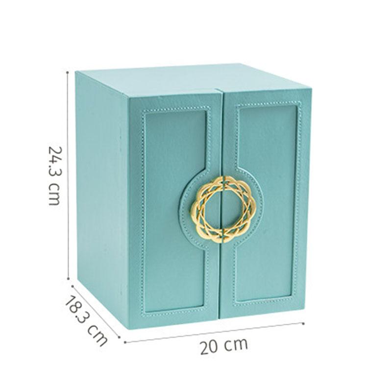 

5-layer Drawer Jewelry Box Large Capacity Ring Earring Storage Box Leather Necklace Watch Organizer Boxes Luxury Jewelry Boxes озеро синий