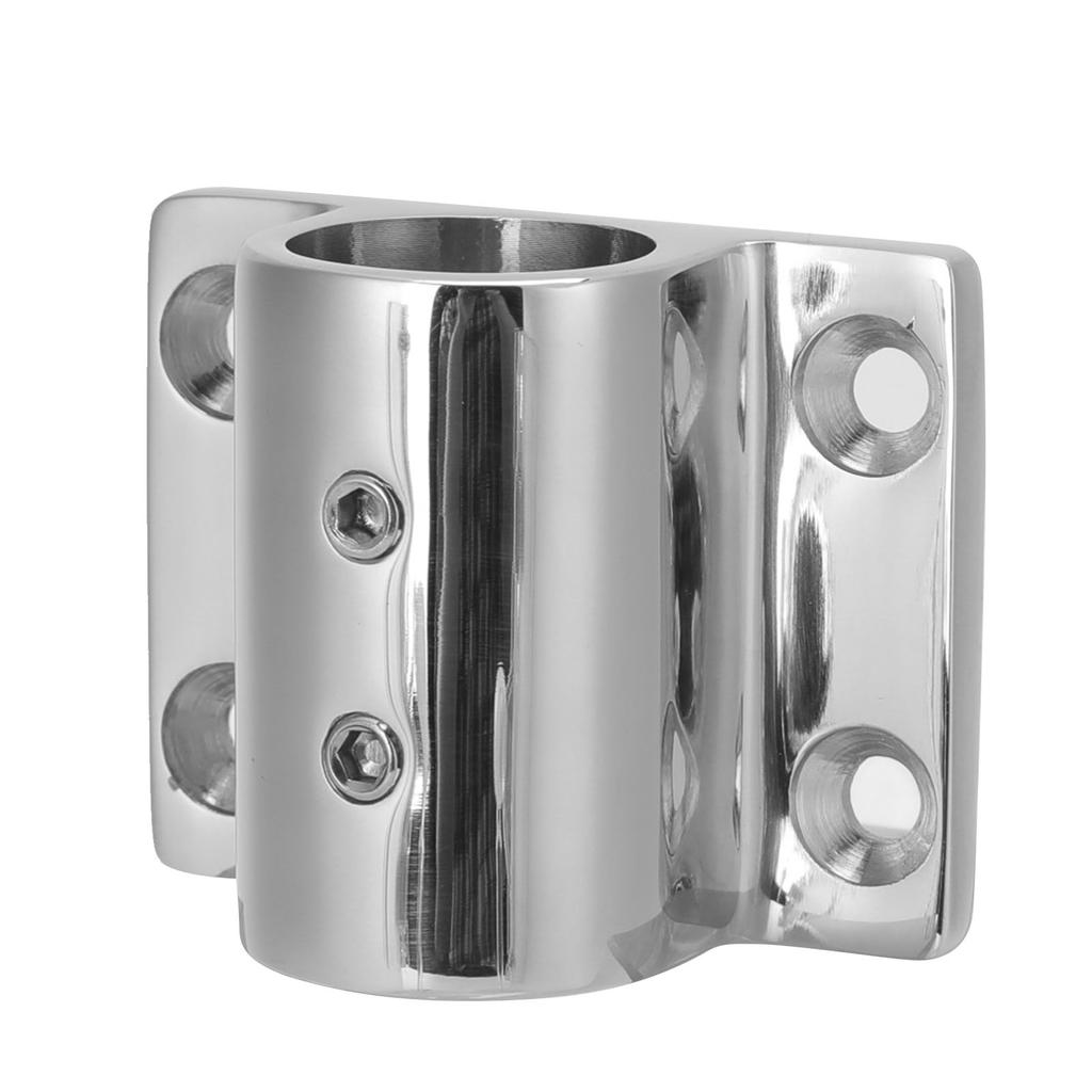 Boat Hand Rail Fitting 316 Stainless Steel Marine Yacht Handrail Rectangle Stanchion Base 7 8in Hole