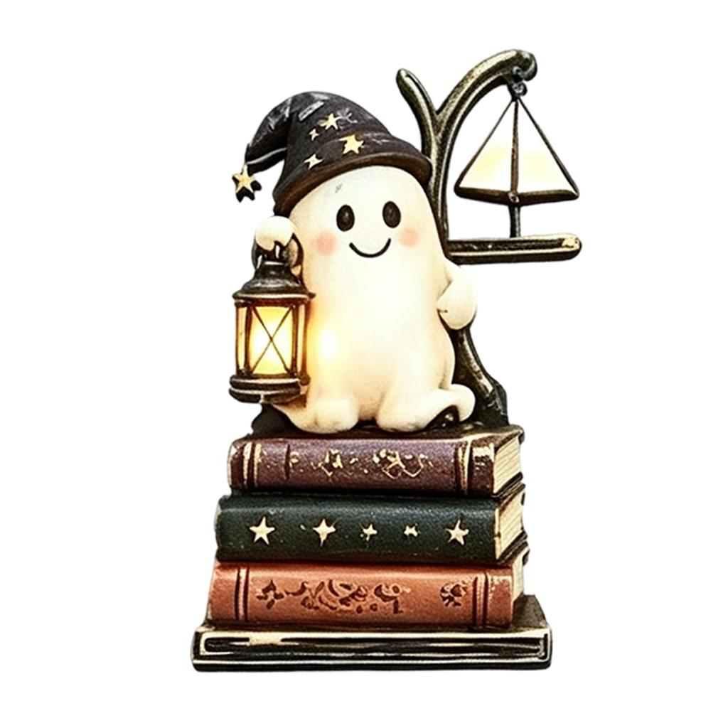 2D Wooden Halloween House Ornament Vintage Decor