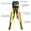 Crimper Cable Cutter Adjustable Automatic Wire Stripper Multifunctional Stripping Crimping Pliers Terminal Hand Tool