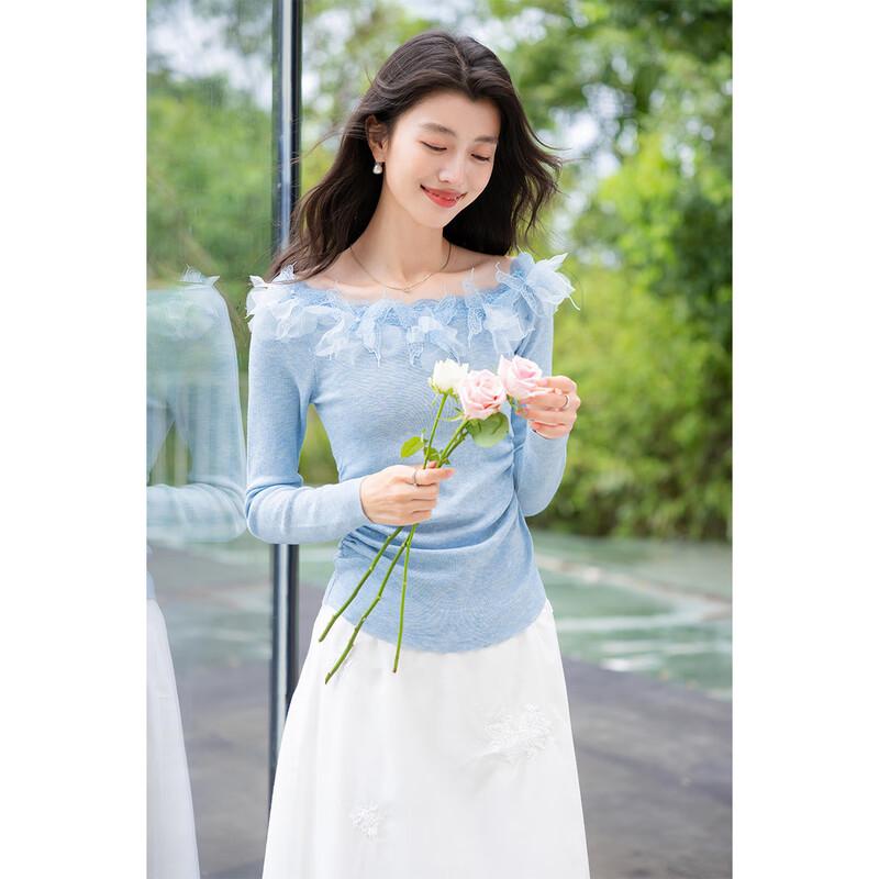 Mokaana Women's One-Shoulder Knit Top